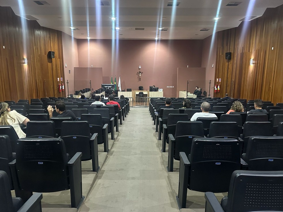 Juri acontece nesta segunda-feira (4) em Mossoró — Foto: Iara Nóbrega/Inter TV Costa Branca