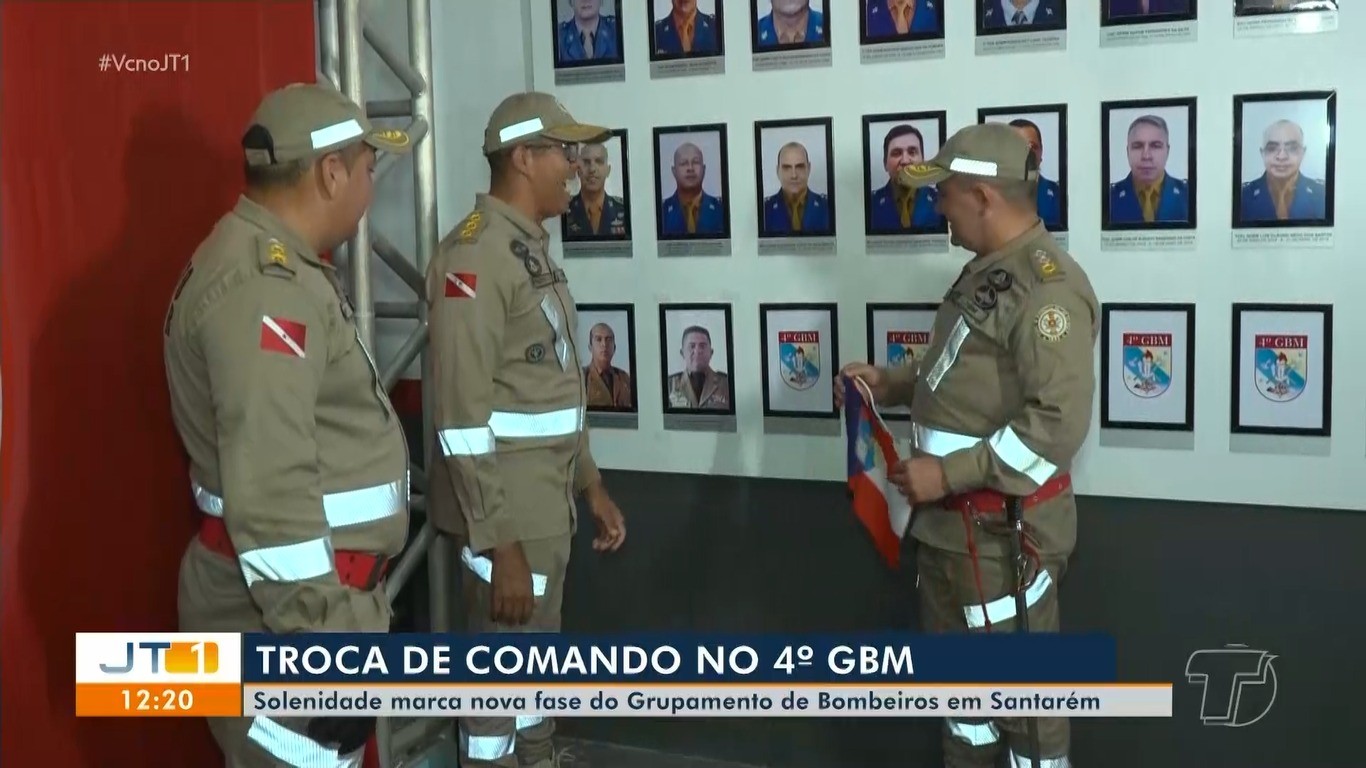 4º Grupamento Bombeiro Militar de Santarém tem novo comando