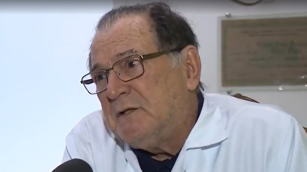 Médico Gedião Cesar Seraphim morre afogado no Espírito Santo — Foto: Reprodução TV Gazeta