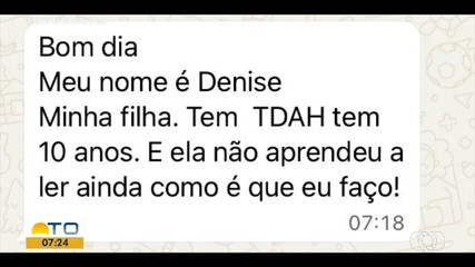 Médico orienta sobre alfabetização de crianças com TDAH e uso de medicação