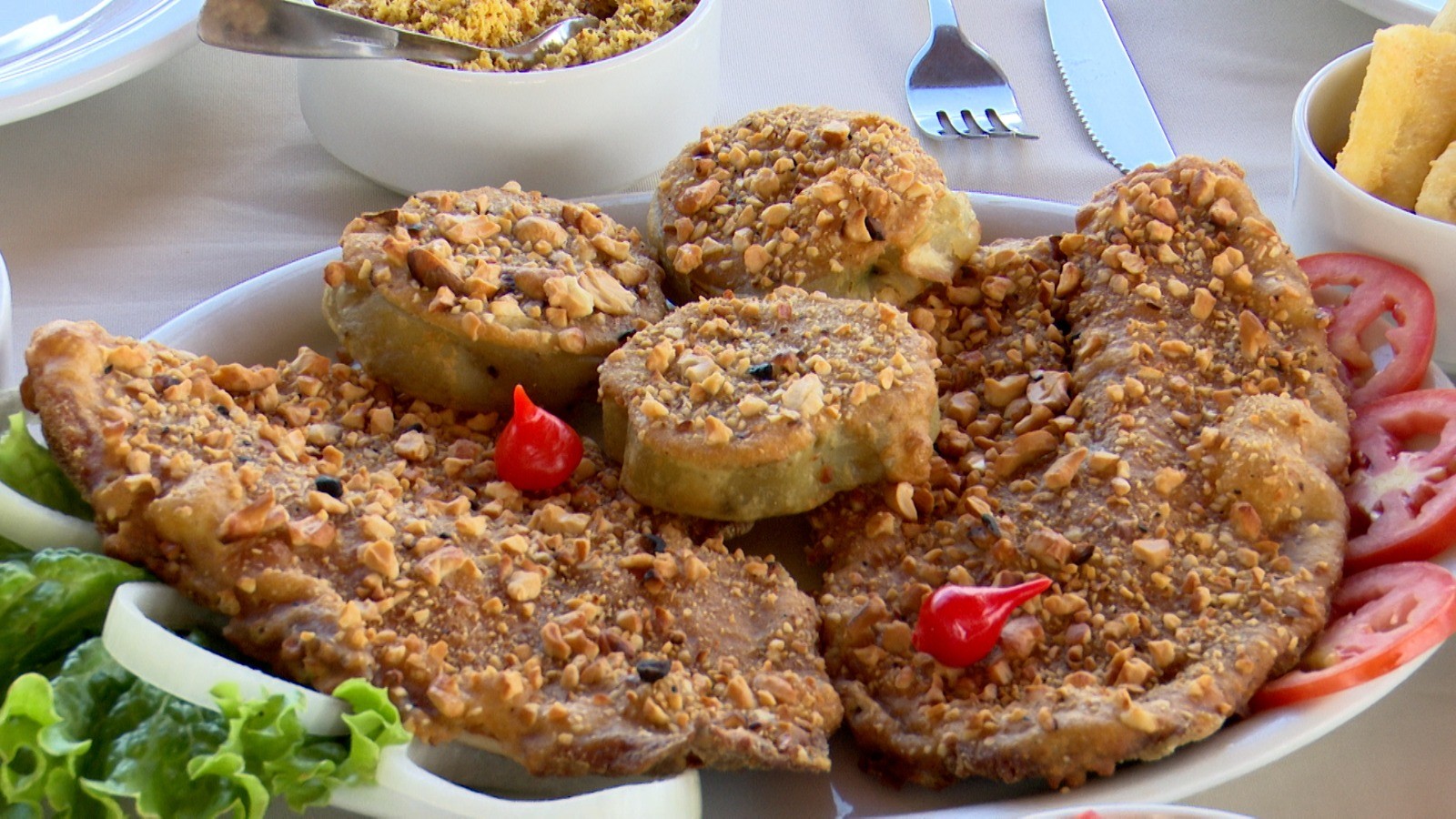 Aprenda a fazer tilápia na castanha de caju no Chef JPB