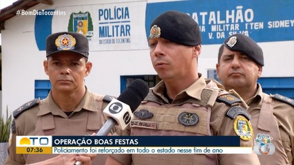 Polícia Militar reforça vigilância durante o fim de ano