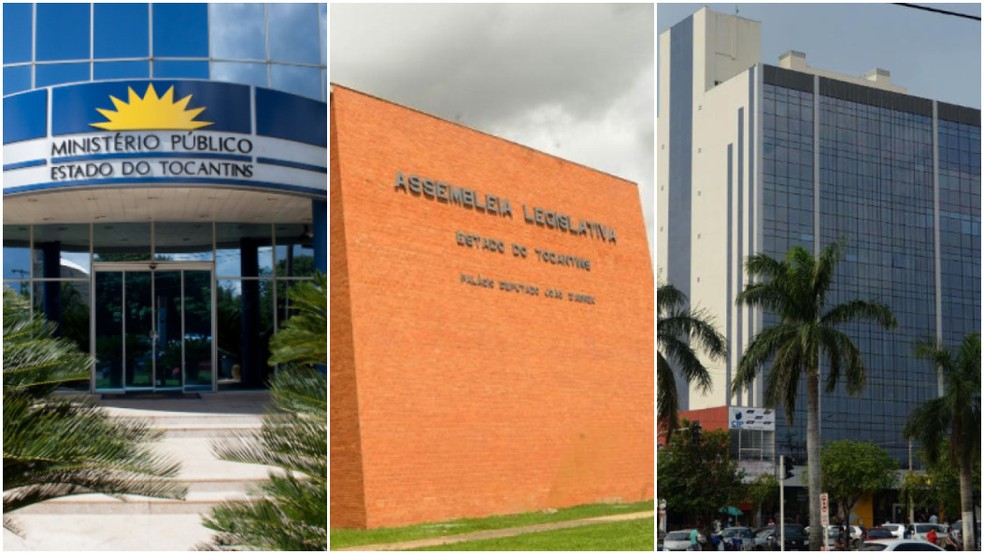 Ministério Público, Assembleia e Prefeitura de Palmas são alguns órgãos com previsão de vagas — Foto: Arte g1