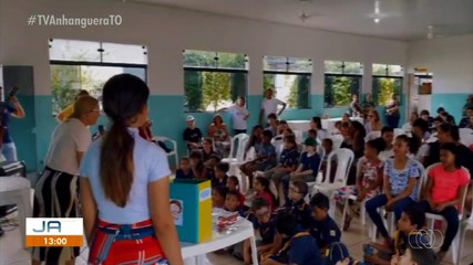 Ações realizadas em Palmas doam alimentos e chocolates para famílias na Páscoa