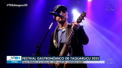 Zeca Baleiro é atração da 1ª noite do Festival Gastronômico de Taquaruçu