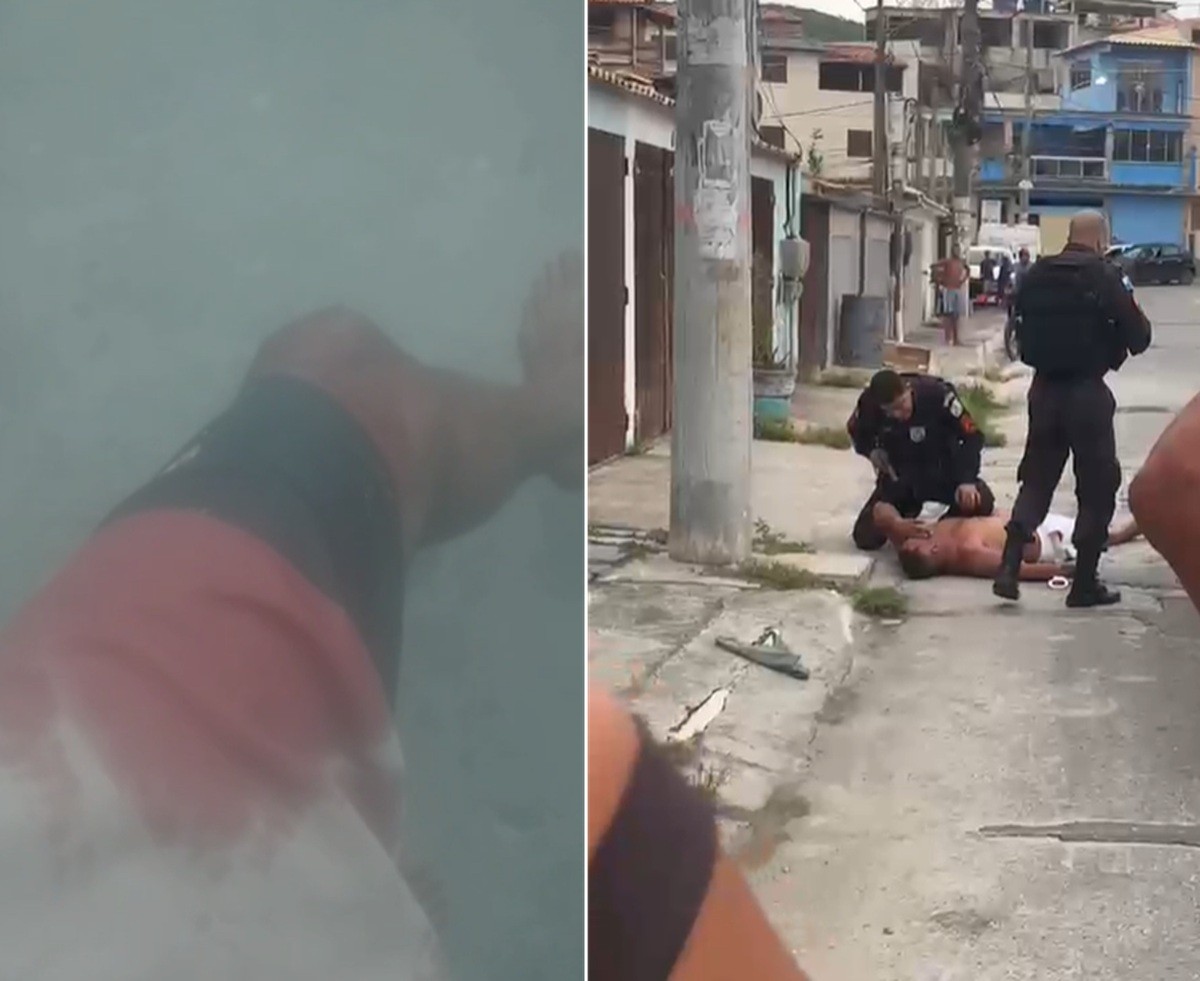 Suspeito de agredir ex-companheira é baleado após resistir à abordagem da PM em Cabo Frio