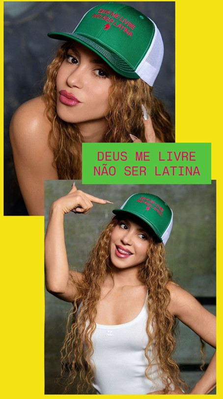 Shakira faz post em português dias antes de show em Copacabana: 'Deus me livre não ser latina'