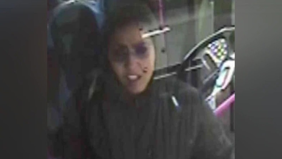 Barreto pegou um ônibus para Brightlingsea no dia 3 de março — Foto: Polícia de Essex