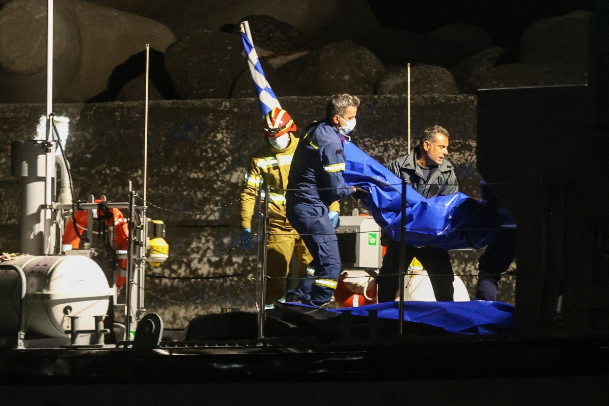 17 migrantes são encontrados mortos após naufrágio perto da ilha de Creta, na Grécia