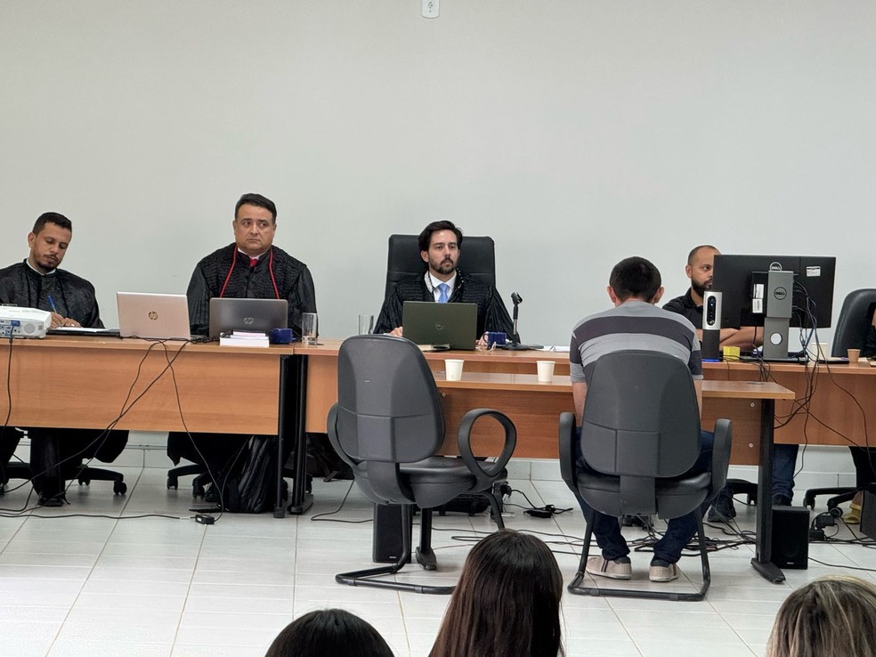 Acusado de matar a própria esposa com tiro no rosto é condenado a 24 anos de prisão em Buriticupu, no MA — Foto: Divulgação/CGJ-MA