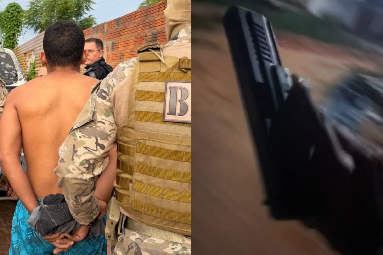 Vídeo: suspeitos de integrar facção que faziam 'patrulhas' armadas são presos em operação no Piauí