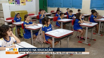 Analfabetismo cai para 4,9% no Brasil