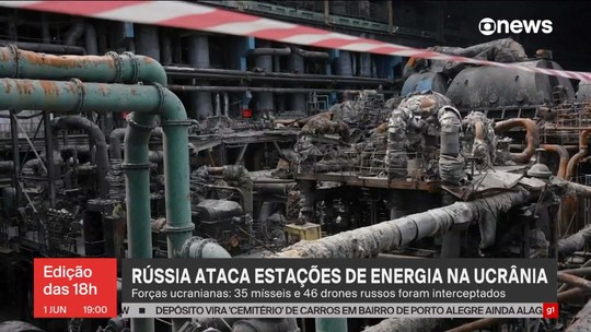 Rússia faz novos ataques com mísseis e drones contra instalações energéticas na Ucrânia - Programa: Jornal GloboNews 