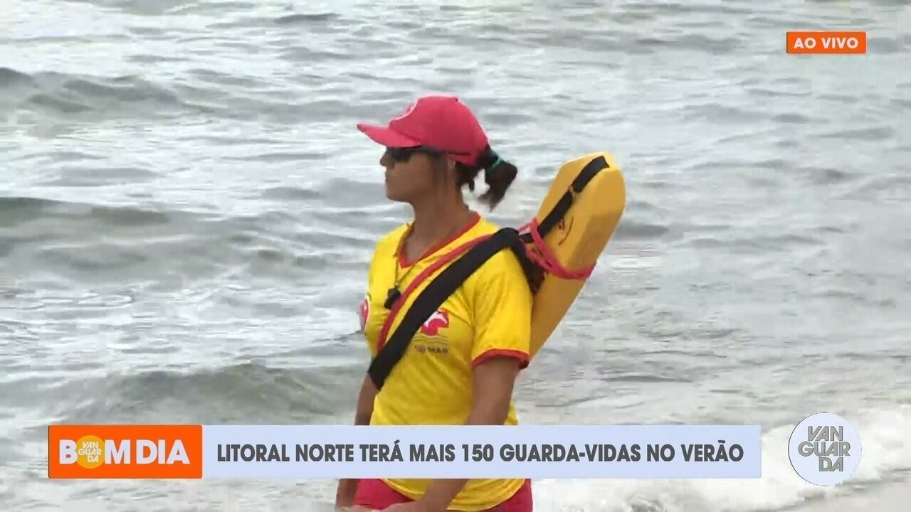 Cidades do Litoral Norte de SP terão reforço de quase 150 guarda-vidas para temporada de verão