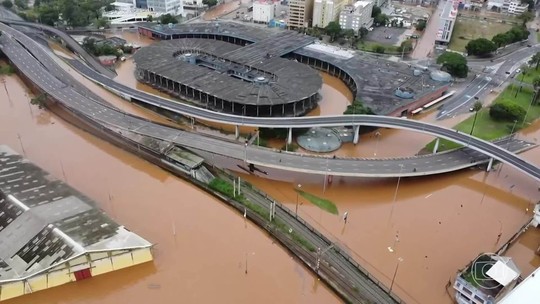 Porto Alegre sofre com cheia do Guaíba; água continua invadindo as ruas - Programa: Jornal da Globo 