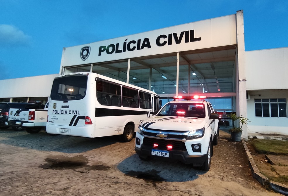 Central de Polícia de João Pessoa  — Foto: Plínio Almeida/TV Cabo Branco 