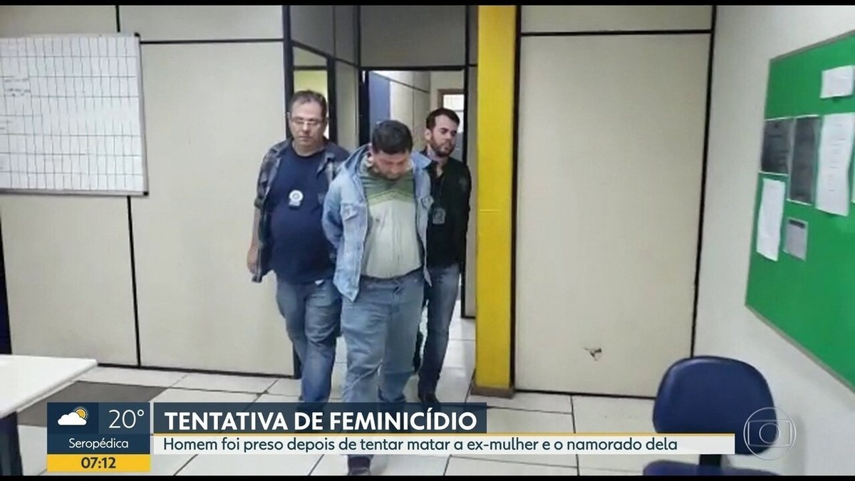 Homem é Preso Por Tentar Matar A Ex Mulher E O Namorado Dela Em Santa