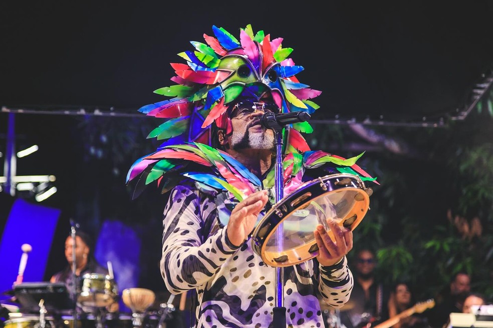 Carlinhos Brown é uma das atrações do carnaval de Natal — Foto: Lucas Leawry / Divulgação