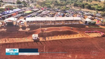 Pilotos aceleram em busca da liderança na etapa do Brasileiro de Motocross em Palmas