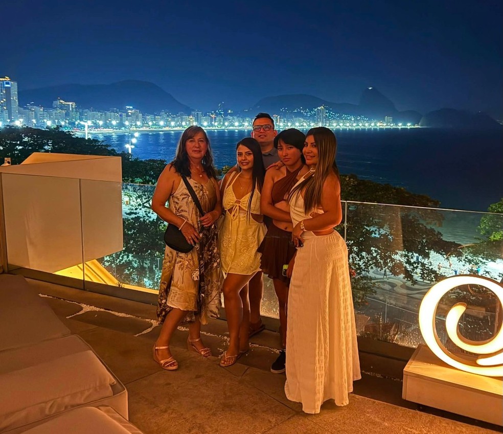 Cristo, Pão de Açúcar, Copacabana e Búzios: família colombiana fez roteiro turístico antes de tragédia no Rio — Foto: Reprodução
