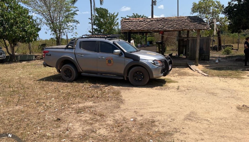 Policiais federais em operação conjunta com outros órgãos foram até as fazendas no interior do Pará e realizaram os resgates. — Foto: Ascom PF-PA