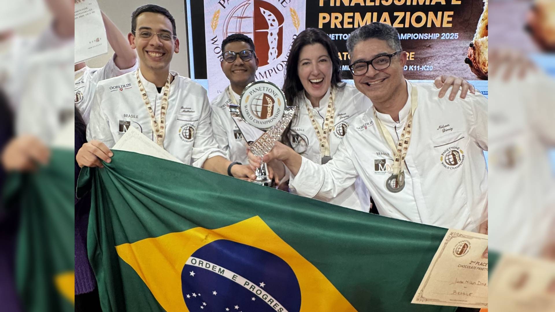 'Foi um ano de preparação muito intenso', diz padeiro de panetone brasileiro eleito o 2º melhor do mundo