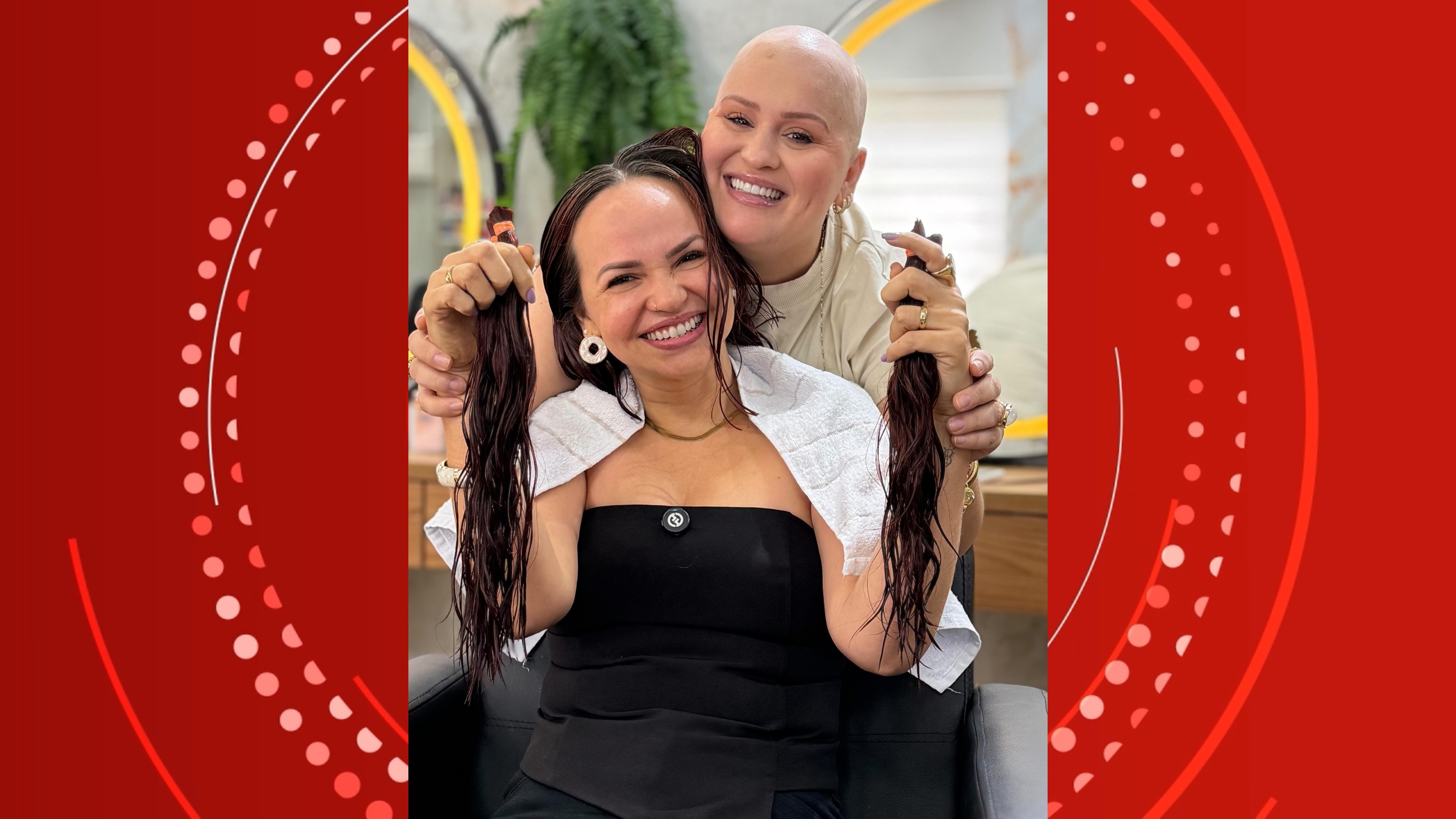 Inspirada pela amiga com câncer, influencer corta e doa cabelo para fazer peruca em Porto Velho