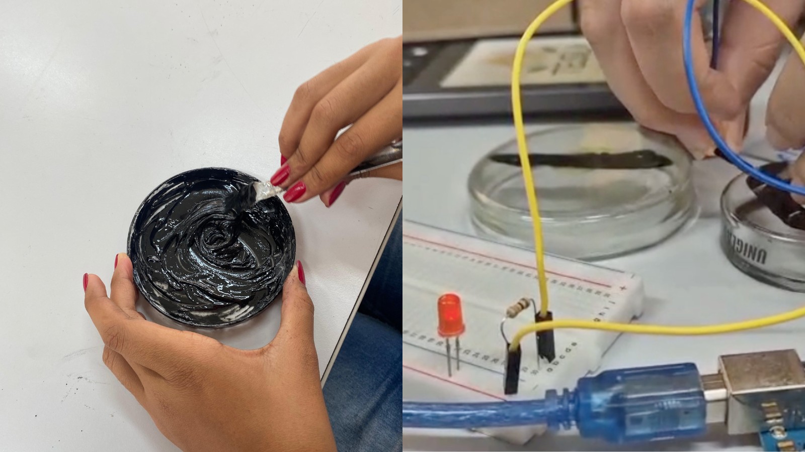 Alunas de escola pública criam tinta que pode baratear produção de placas solares no interior de SP