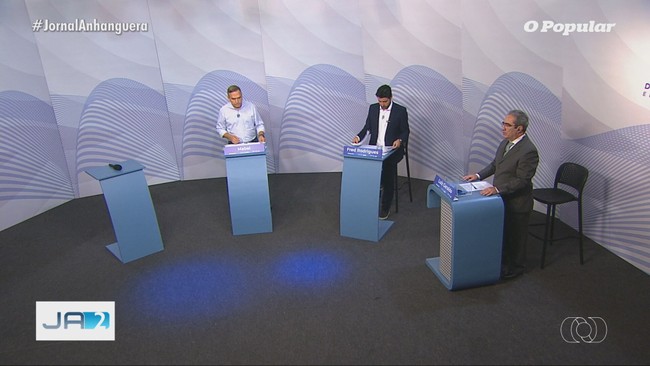 Candidatos  Prefeitura de Goinia participam de debate no Grupo Jaime Cmara
