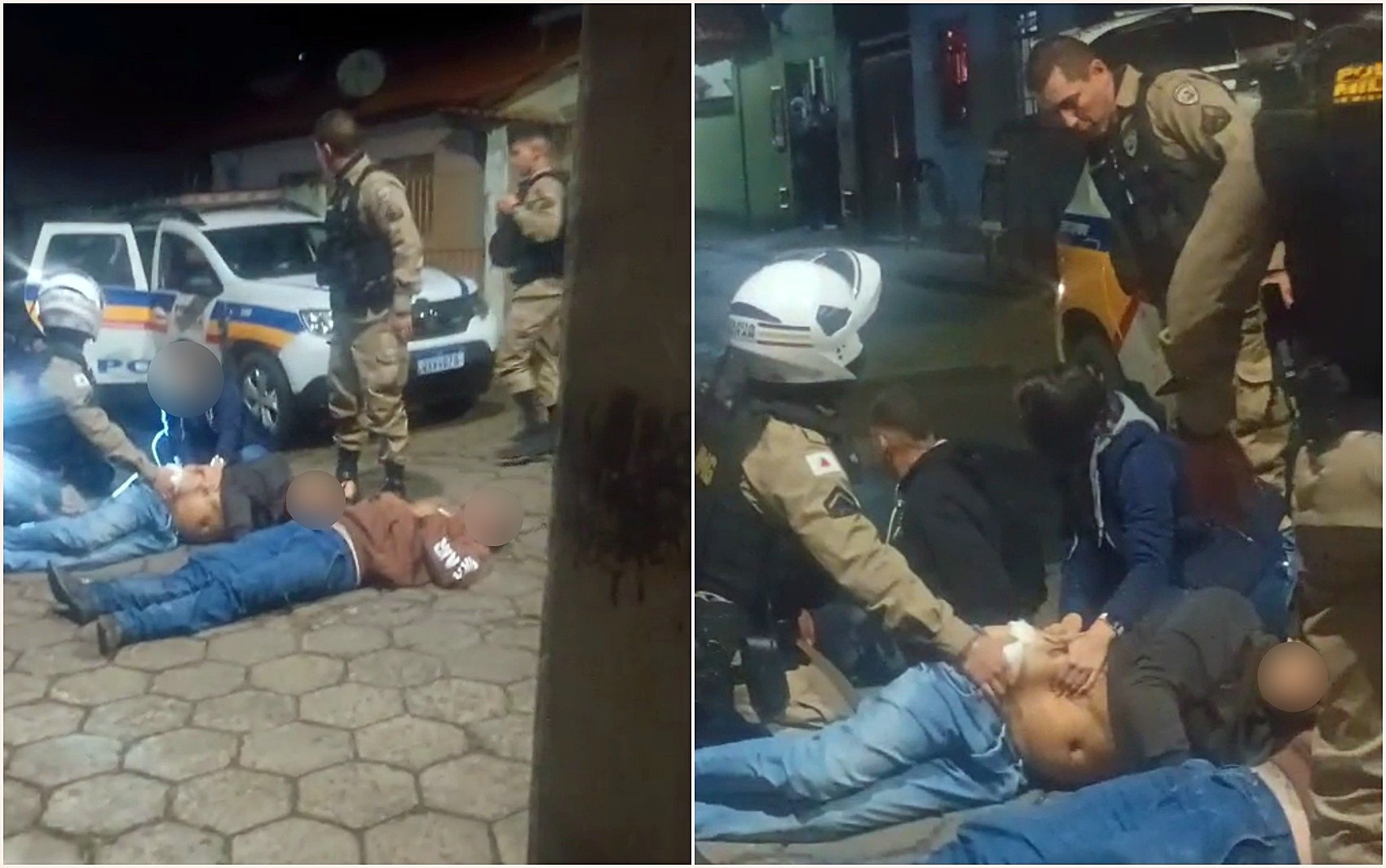 Perseguição policial termina com motorista baleado e apreensão de droga em MG