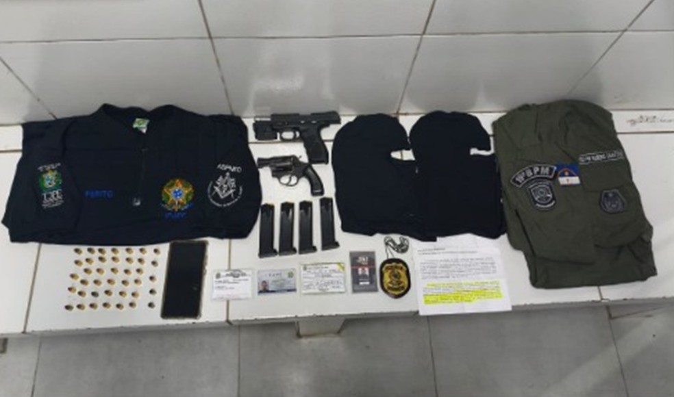 Homem que se passava por ex-PM e perito judicial é preso no Grande Recife — Foto: Reprodução/WhatsApp