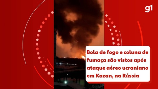 Ucr&acirc;nia lan&ccedil;a 'ataque massivo' com mais de 200 m&iacute;sseis e drones contra alvos militares e ind&uacute;stria energ&eacute;tica russa - Programa: G1 Mundo 