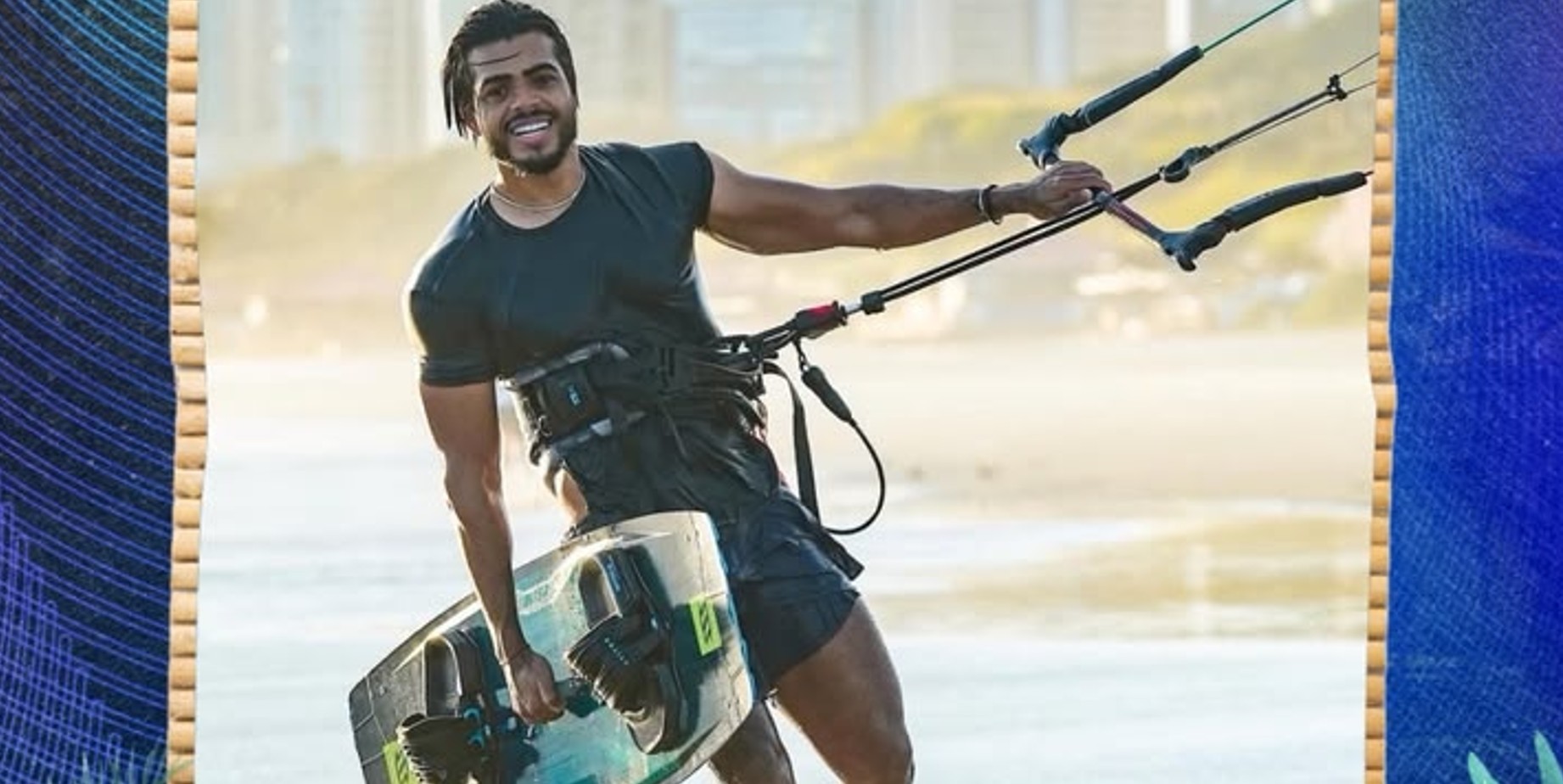 Kitesurfista desaparece na Praia de São Marcos, em São Luís
