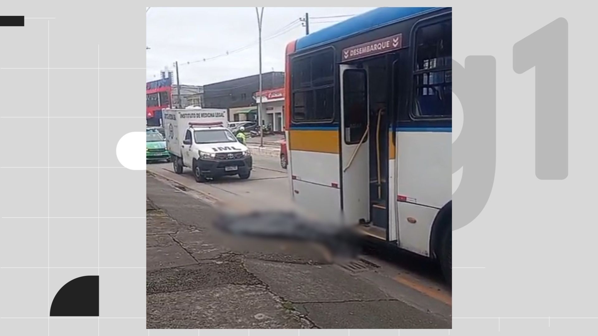 Mulher morre após cair na Avenida Norte e ser atropelada por ônibus no Recife