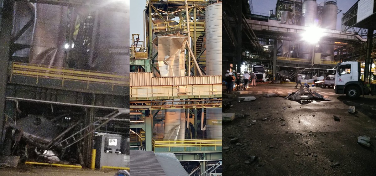 Tanque suspenso de água explode na Citrosuco em Matão | São Carlos e ...