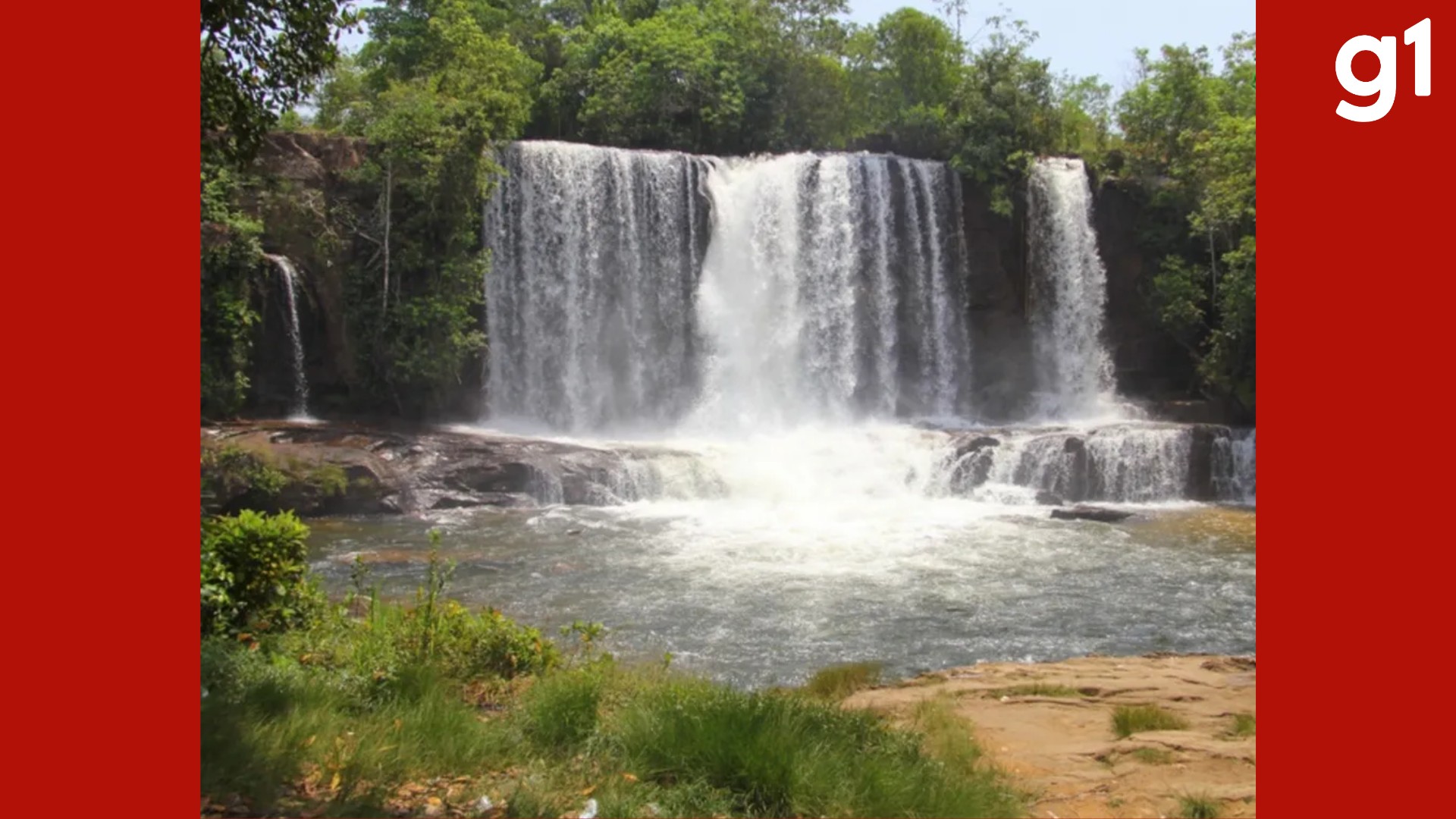 Ministério Público dá 7 dias para prefeitura reforçar segurança em cachoeira de MT