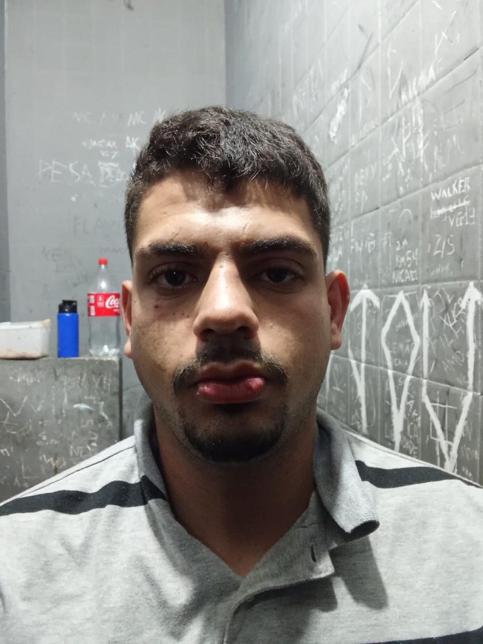 Matheus de Camargo Pinto, funcionário da Comunidade Terapêutica Efata acusado de torturar e matar um paciente — Foto: Reprodução/TV Globo