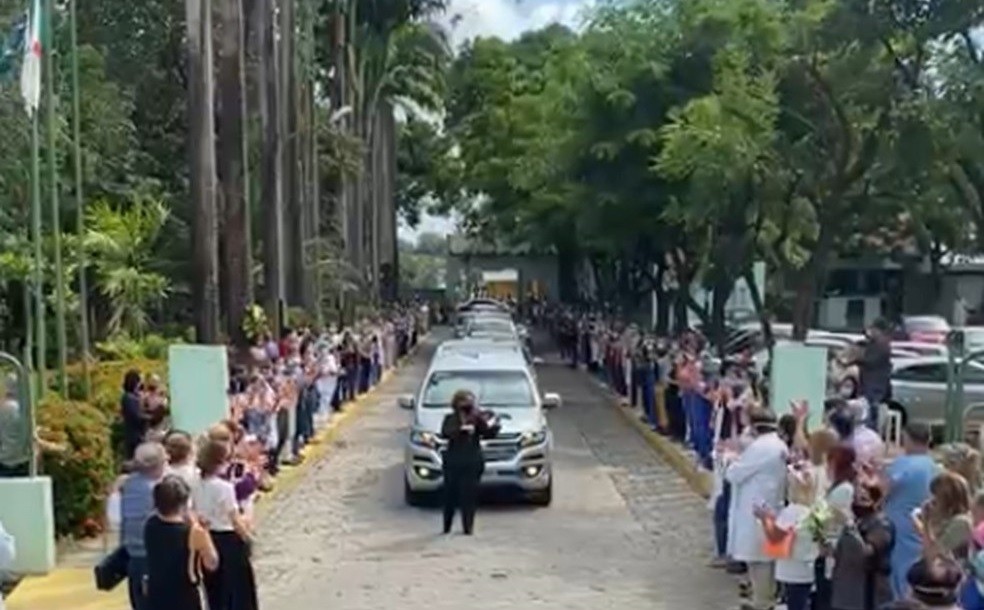 A médica cardiologista, Lúcia de Sousa Belém, trabalhava no Hospital do Coração de Messejana há quase 30 anos — Foto: Reprodução