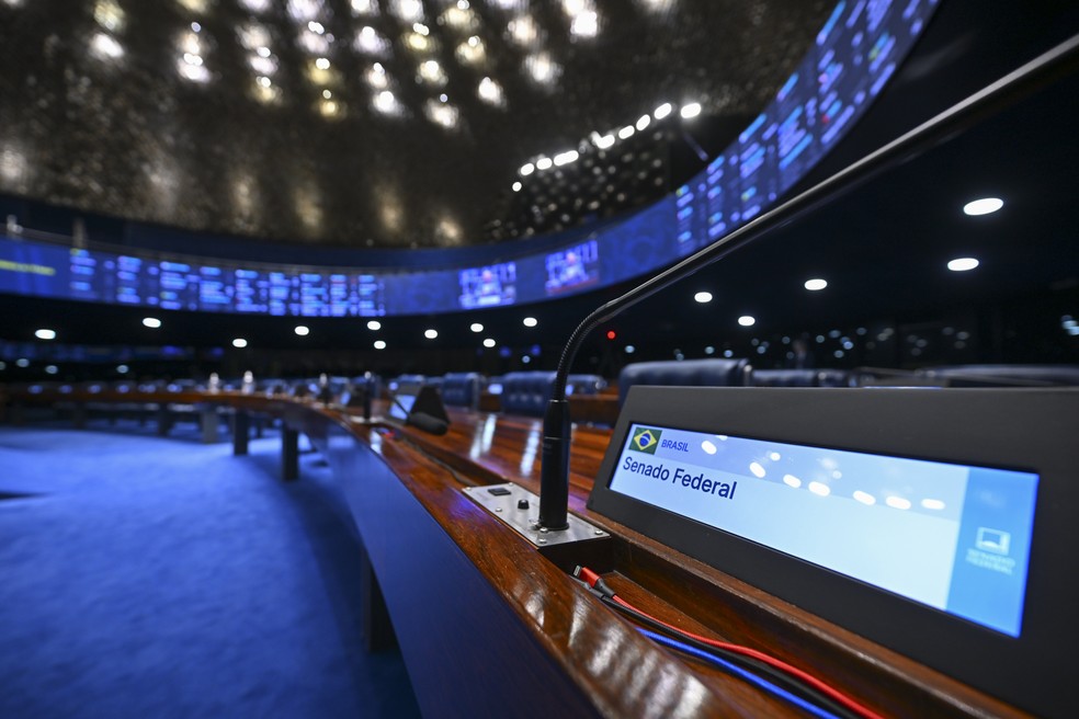 Plenário do Senado — Foto: Ton Molina/Agência Senado