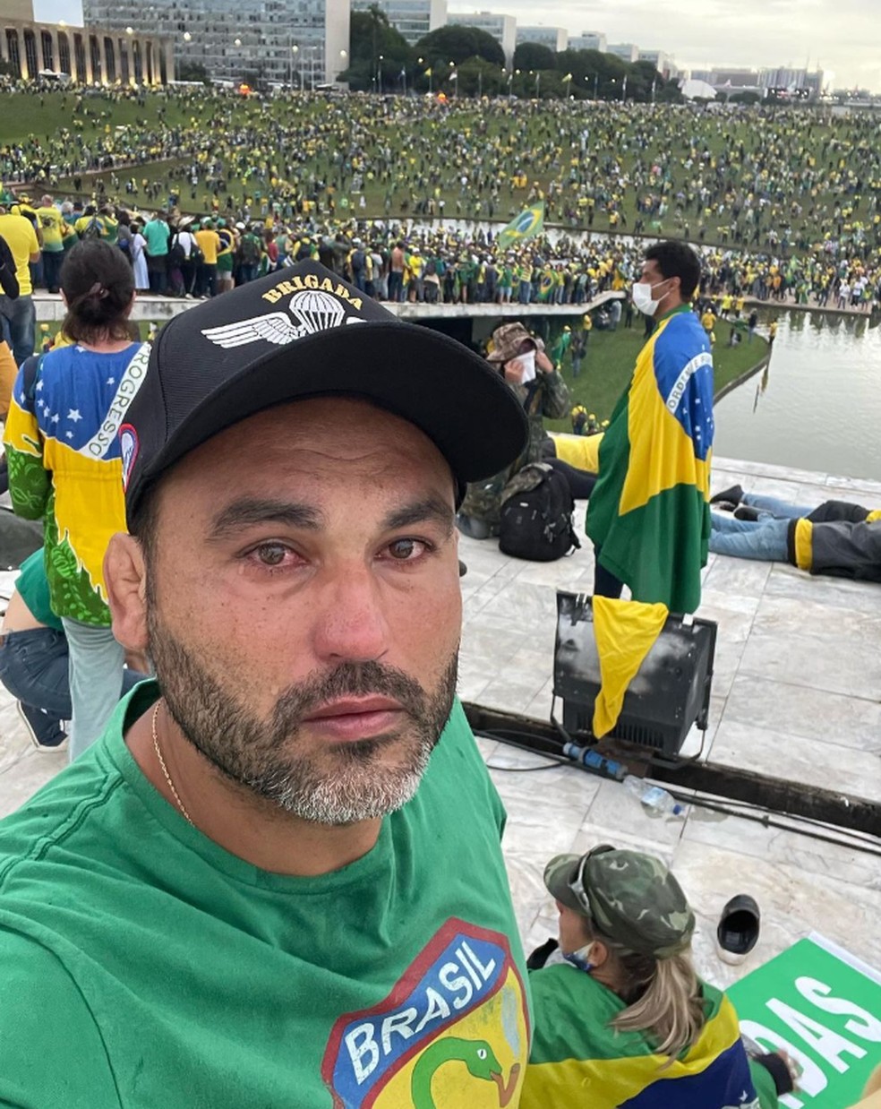 Léo Índio no Congresso Nacional — Foto: Reprodução/Redes sociais