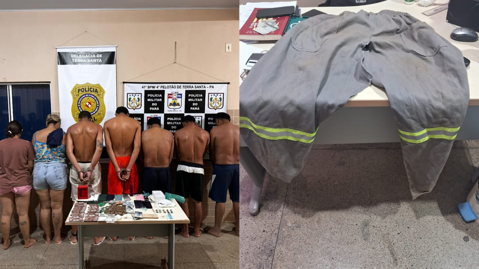 Polícias do Pará e do Amazonas prendem suspeitos de tentativa de homicídio em Terra Santa