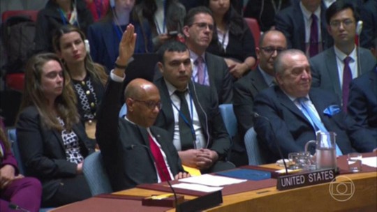 Estados Unidos vetam reconhecimento da Palestina como membro pleno da ONU - Programa: Jornal Nacional 