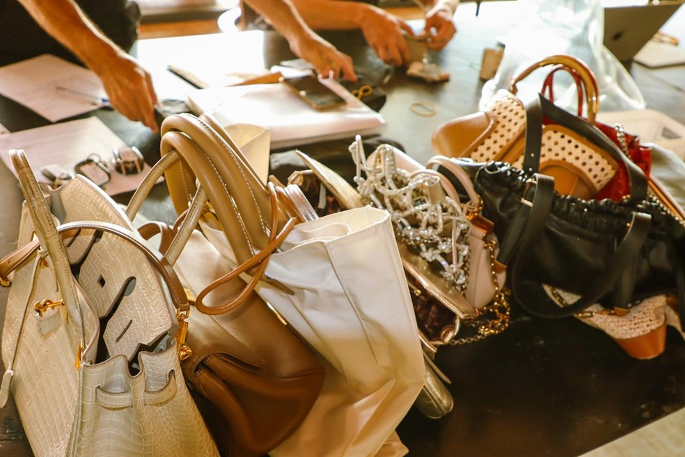 Objetos apreendidos durante Operação Indébito — Foto: Divulgação/PF