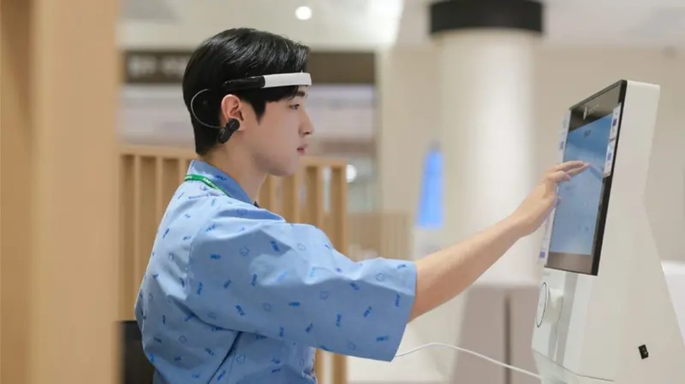 O sistema de saúde sul-coreano é popular devido ao seu baixo custo, serviço excelente e fácil agendamento — Foto: Instituto Médico KMI