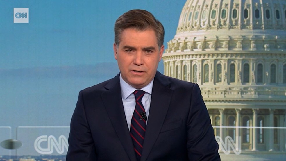Jim Acosta anuncia demissão da CNN no ar, em 28 de janeiro de 2025 — Foto: Reprodução