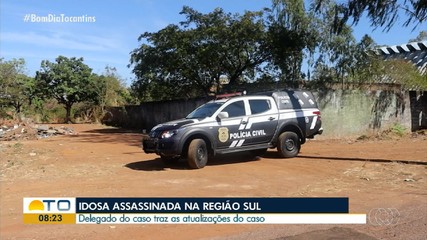 Adolescente suspeito de assassinar idosa é apreendido