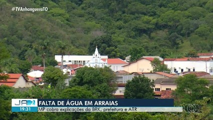 Falta de água em Arraias leva MP a cobrar explicações da BRK