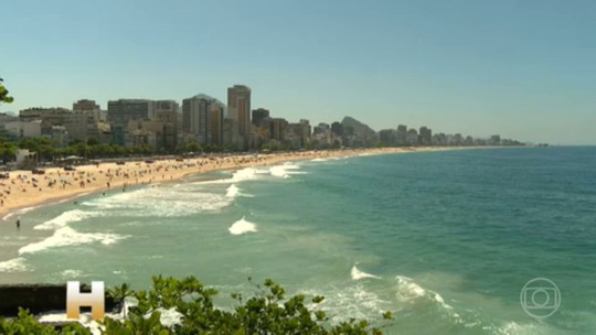 Onda de calor deve durar até semana que vem; Rio tem praias cheias no meio de semana - Programa: Jornal Hoje 