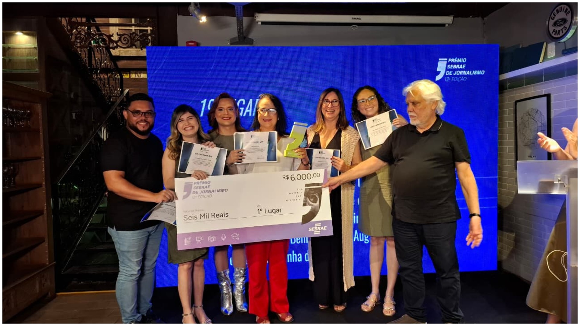 TV Verdes Mares conquista 1º lugar no prêmio Sebrae de Jornalismo Ceará