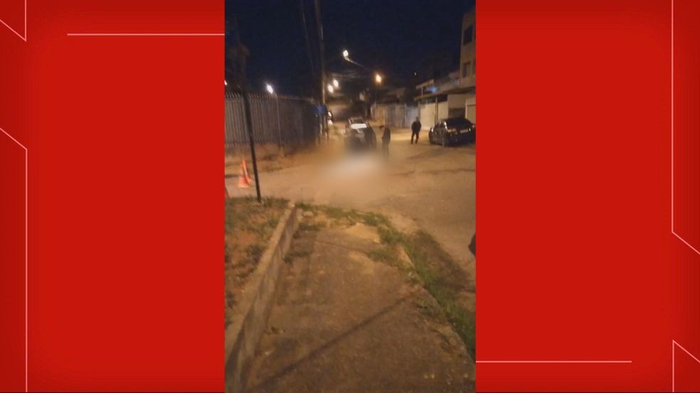 Homem é vítima de latrocínio enquanto passeava com cachorro, no DF — Foto: PMDF/Reprodução